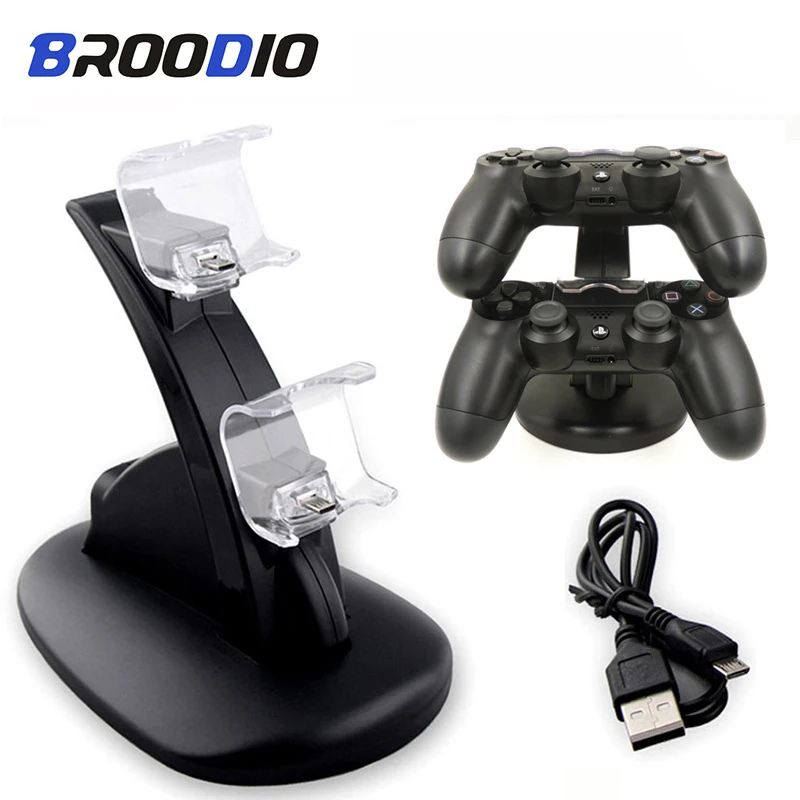 Dual USB Charging Dock Station Stand for PS4 PlayStation 4 Game Controller Charger Handle Cradle Bracket For Play Station 4 PS 4
Dual USB Charging Dock Station Stand for PS4 PlayStation 4 Game Controller Charger Handle Cradle Bracket For Play Station 4 PS 4