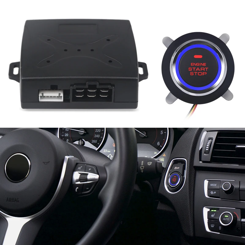 ADPOW Universal Car Engine Push Start Remote Control Button Starter DC 12V Car Keyless Entry Start Stop Immobilizer
ADPOW Universal Car Engine Push Start Remote Control Button Starter DC 12V Car Keyless Entry Start Stop Immobilizer