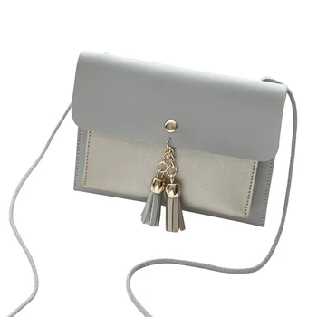 Trend new PU Leather Women bag Patchwork Color Fringe decoration Women shoulder bag croosbody bag Multifunction fashion Handbag
Trend new PU Leather Women bag Patchwork Color Fringe decoration Women shoulder bag croosbody bag Multifunction fashion Handbag