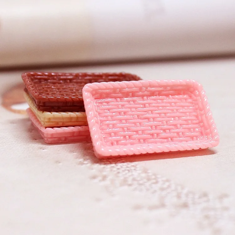 4pcs Resin Cane Basket Tableware Miniature Kitchen Toys Accessories Dollhouse Trays Plates Doll House Toys
4pcs Resin Cane Basket Tableware Miniature Kitchen Toys Accessories Dollhouse Trays Plates Doll House Toys
