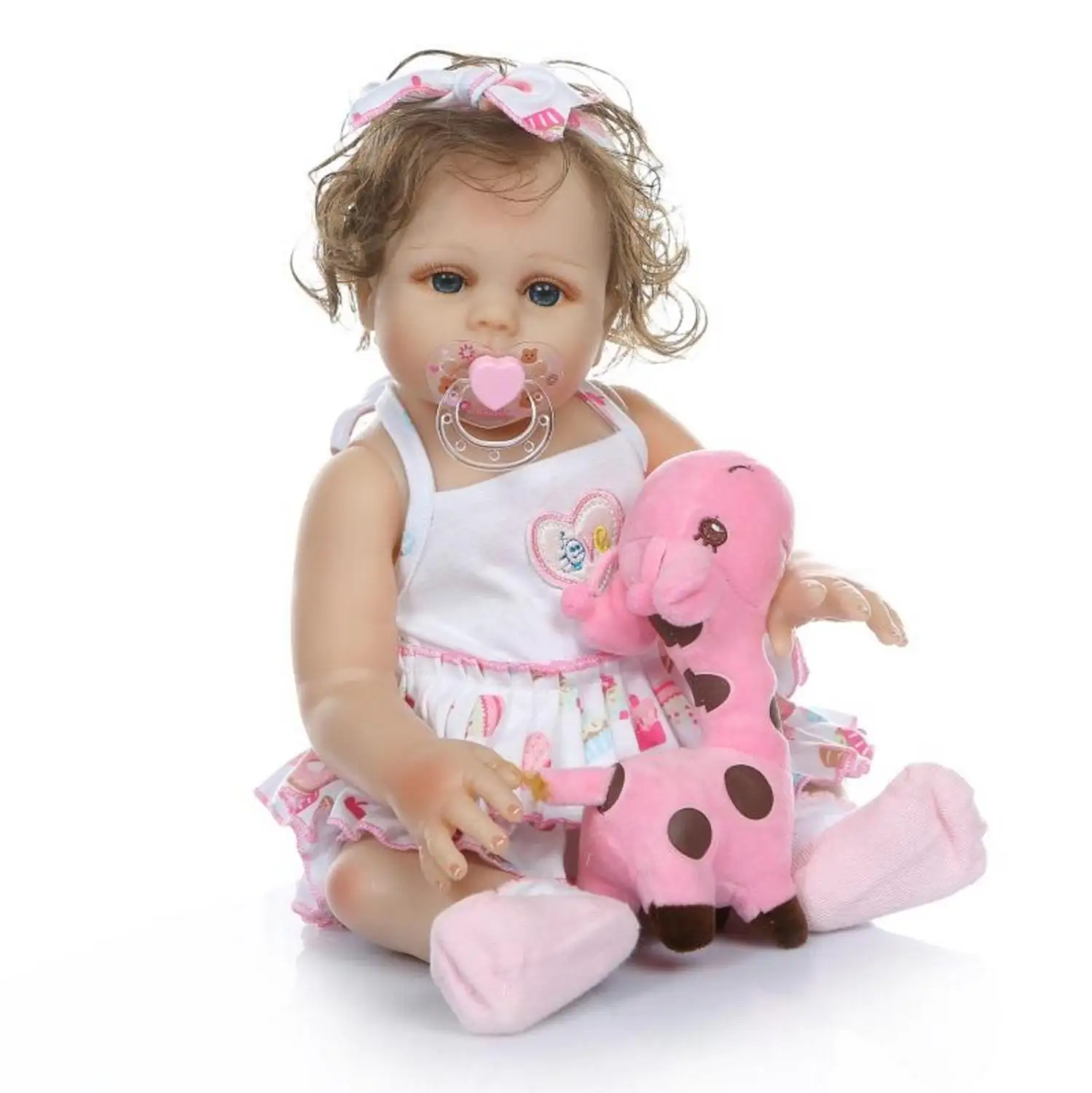 47CM New Full Body Silicone Newborn Baby Doll Like Real Vinyl Reborn Babies Bath Shower Toy Dolls For Girl Xmas Birthday Gift
47CM New Full Body Silicone Newborn Baby Doll Like Real Vinyl Reborn Babies Bath Shower Toy Dolls For Girl Xmas Birthday Gift