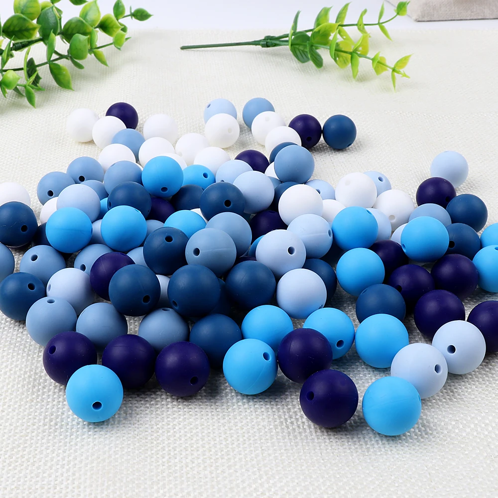 TYRY.HU 30pcs Baby Teether Beads 9/12/15mm Pacifier Chain Loose Beads Silcone Teething Beads BPA Free
TYRY.HU 30pcs Baby Teether Beads 9/12/15mm Pacifier Chain Loose Beads Silcone Teething Beads BPA Free