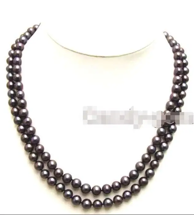 FREE SHIPPING HOT sell new Style >>>> SALE! AA 7-8MM Round NATURAL WHITE Freshwater Pearl 2 strands necklace
FREE SHIPPING HOT sell new Style >>>> SALE! AA 7-8MM Round NATURAL WHITE Freshwater Pearl 2 strands necklace