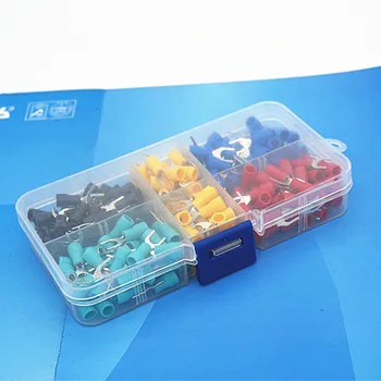 SV1.25-4 Furcate Fork Spade 22~16AWG Wire Crimp pressed terminals Cable Wire Connector Kit.
SV1.25-4 Furcate Fork Spade 22~16AWG Wire Crimp pressed terminals Cable Wire Connector Kit.