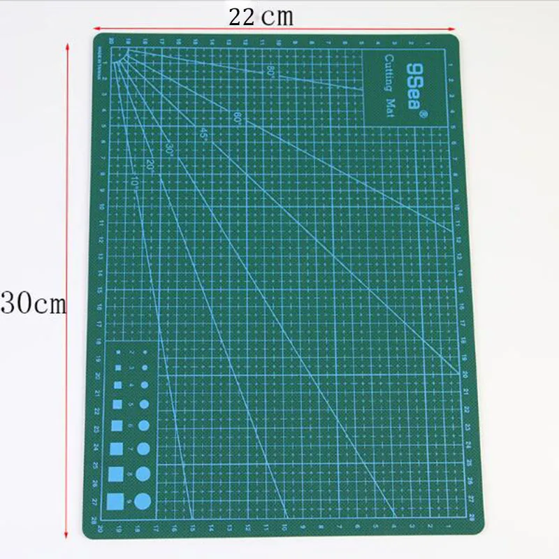 A4 Cutting Mat 30 * 22cm * 0.3cm Manual Diy Tool Cutting Board Double-sided Self-healing Cutting Pad Available
A4 Cutting Mat 30 * 22cm * 0.3cm Manual Diy Tool Cutting Board Double-sided Self-healing Cutting Pad Available