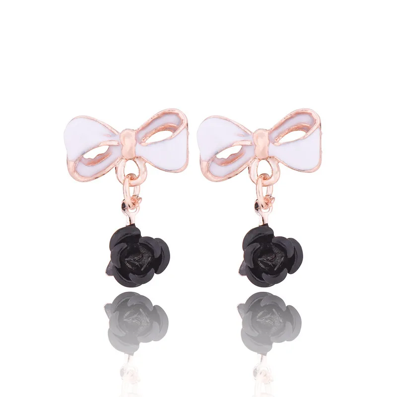 Brincos Aretes Oorbellen States The New Fashion Bowknot Flowers Earrings Temperament Rose Wholesale Products Manufacturer
Brincos Aretes Oorbellen States The New Fashion Bowknot Flowers Earrings Temperament Rose Wholesale Products Manufacturer