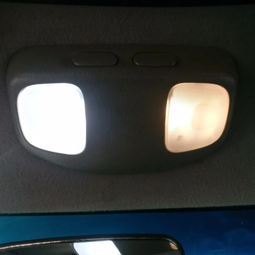 Светодиодный светильник для салона автомобиля белый 10 шт. посылка в комплекте