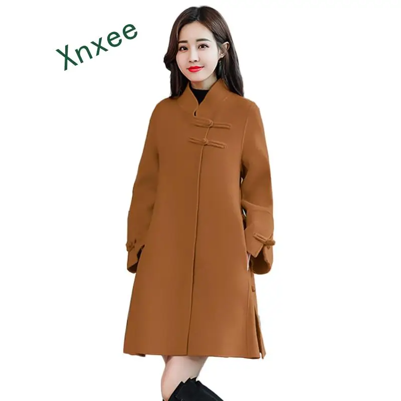 Xnxee осень-зима, Женская Шерстяная парка, новинка 2019, модная накидка, шерстяное пальто, женская верхняя одежда, элегантные длинные приталенные женские пальто
Xnxee осень-зима, Женская Шерстяная парка, новинка 2019, модная накидка, шерстяное пальто, женская верхняя одежда, элегантные длинные приталенные женские пальто