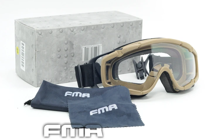 FMA Ballistic-Goggle Tactical Wind Goggle Helmet Lens DE Paintball Accessories
FMA Ballistic-Goggle Tactical Wind Goggle Helmet Lens DE Paintball Accessories