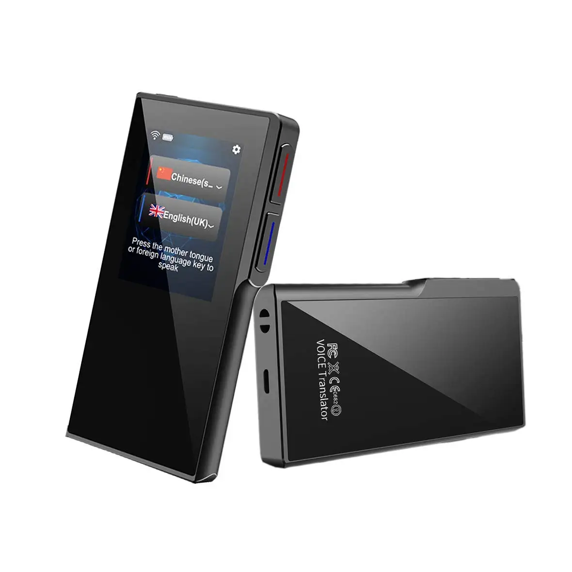 Smart Voice Translator 70 Languages Instant Two Way Translation 2.4 Touch Screen Portable Travelling Learning Business Shopping
Smart Voice Translator 70 Languages Instant Two Way Translation 2.4 Touch Screen Portable Travelling Learning Business Shopping