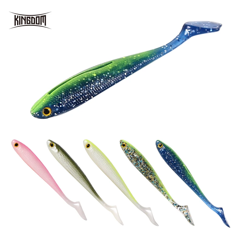 Kingdom Fishing Lures T-Tail Soft Fish 6g 95mm Soft Lure 5Pieces/Lot Soft Bait 5Colors with Fish Scales 3D Eyes Model 3816
Kingdom Fishing Lures T-Tail Soft Fish 6g 95mm Soft Lure 5Pieces/Lot Soft Bait 5Colors with Fish Scales 3D Eyes Model 3816