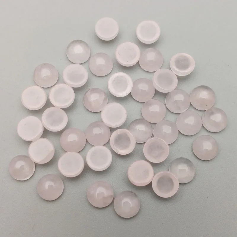 Wholesale fashion 6mm natural rose crystal stone beads charms pink round CABOCHON for jewelry 50pcs free shipping no hole
Wholesale fashion 6mm natural rose crystal stone beads charms pink round CABOCHON for jewelry 50pcs free shipping no hole
