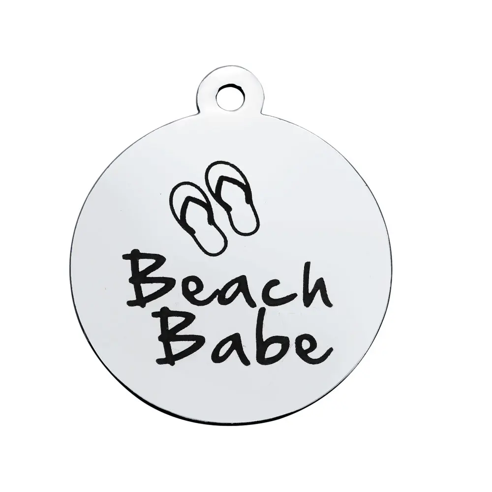 BULK 30pcs Stainless Steel Beach Babe with Flip Flop Charms Stamping Tag Pendant 20*23.2mm
BULK 30pcs Stainless Steel Beach Babe with Flip Flop Charms Stamping Tag Pendant 20*23.2mm