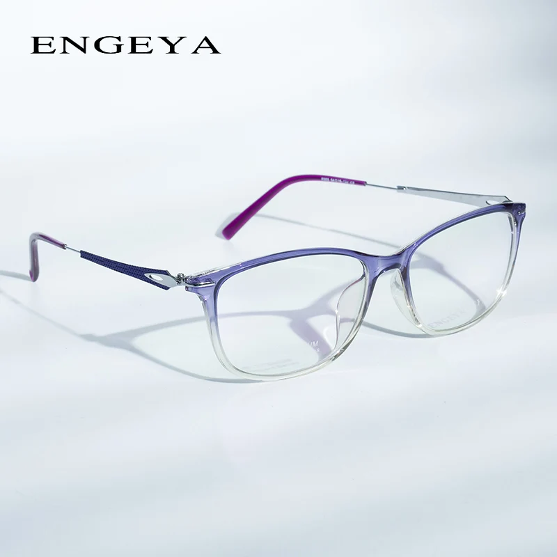 

TR90 Optical Eyeglasses Frames Fashion Clear Noughts Zero Glasses Computer Myopia Hyperopia Prescription Spectacles F003