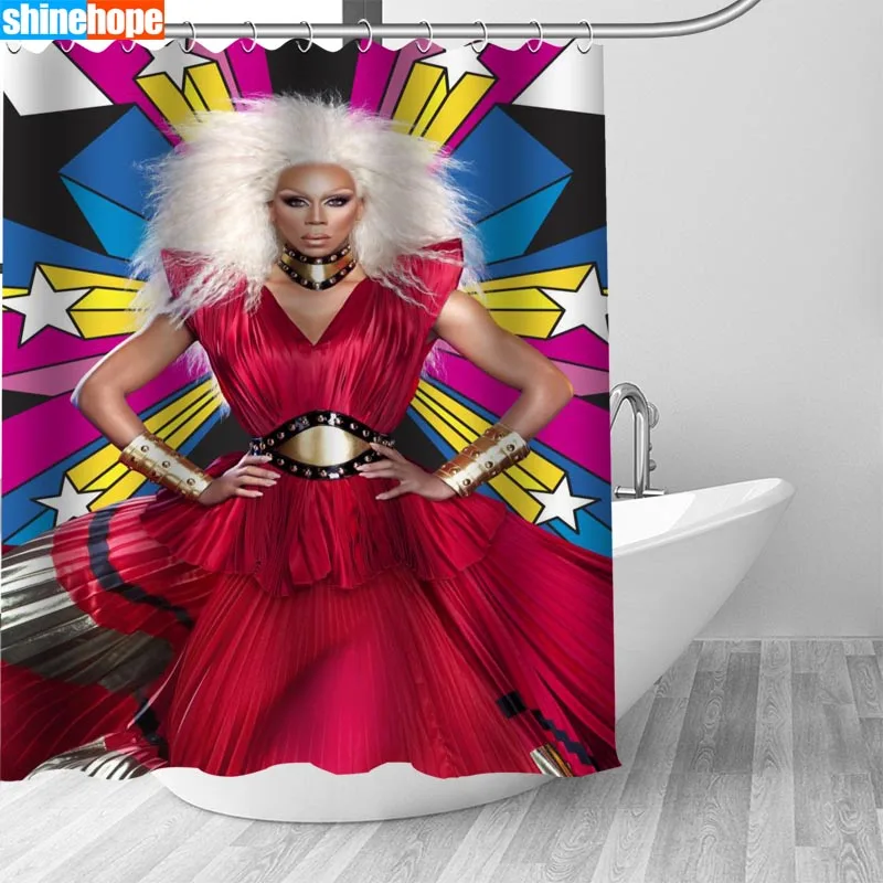 Занавеска Rupaul's из полиэстера для ванной, водонепроницаемая занавеска для душа с пластиковыми крючками 180x200 см
Занавеска Rupaul's из полиэстера для ванной, водонепроницаемая занавеска для душа с пластиковыми крючками 180x200 см