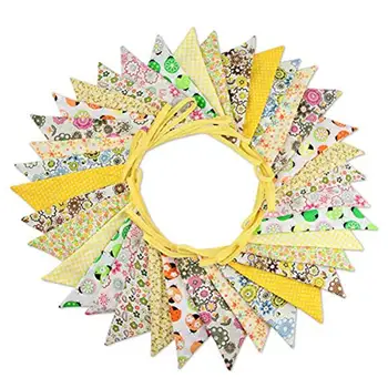 36-side Bunting 18 Colors 33FT Cotton Triangle Pennant Wedding Party Decoration Buntings 10M Pull Flag
36-side Bunting 18 Colors 33FT Cotton Triangle Pennant Wedding Party Decoration Buntings 10M Pull Flag