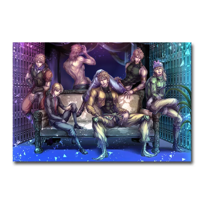 Art Silk Or Canvas Print JoJo s Bizarre Adventure Action Japan Anime Poster 13x20 24x36 inch For Room Decor Decoration-002
Art Silk Or Canvas Print JoJo s Bizarre Adventure Action Japan Anime Poster 13x20 24x36 inch For Room Decor Decoration-002
