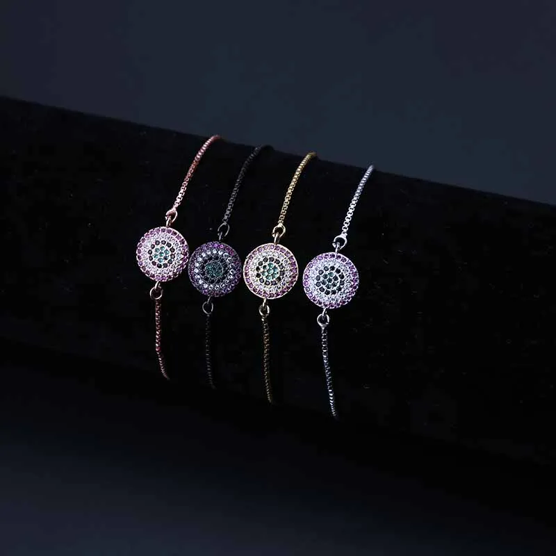 1pc Micro Pave Zircon Pink Crystal Bracelet Femme Slider Chain Rose Gold Color Charm Bracelets Women Jewelry Gift
1pc Micro Pave Zircon Pink Crystal Bracelet Femme Slider Chain Rose Gold Color Charm Bracelets Women Jewelry Gift