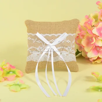Free Shipping 10*10cm Linen Wedding Ring Pillow Detalles Boda Wedding Decoration Wedding Supplies Event & Party Supplies RP010
Free Shipping 10*10cm Linen Wedding Ring Pillow Detalles Boda Wedding Decoration Wedding Supplies Event & Party Supplies RP010