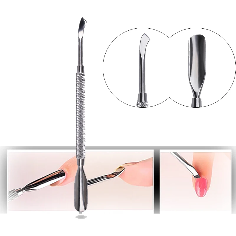 1 piece Professional Nail Tools Cuticle Pusher UV Gel Polish Remover Cutter Nail Art Care Manicure Spoon
1 piece Professional Nail Tools Cuticle Pusher UV Gel Polish Remover Cutter Nail Art Care Manicure Spoon