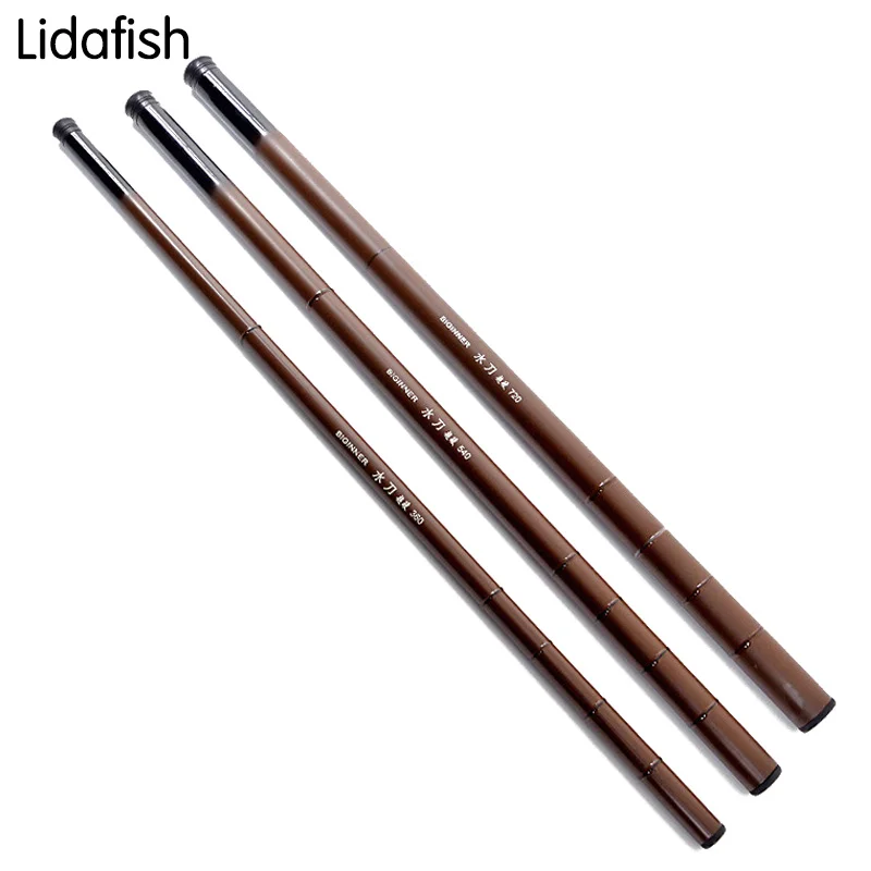 LIDAFISH high quality Casting Stream Rod Lightweight fishing rod 3.6M 4.5M 5.4M 6.3M Carbon Fiber Superhard hand Fishing rods
LIDAFISH high quality Casting Stream Rod Lightweight fishing rod 3.6M 4.5M 5.4M 6.3M Carbon Fiber Superhard hand Fishing rods