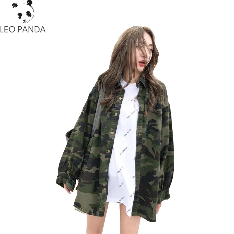 2018 Spring Autumn Street Camo Harajuku Jacket Women New Loose Plus size Fashion Casual Hip-hop Camouflage Coat Female LX117
2018 Spring Autumn Street Camo Harajuku Jacket Women New Loose Plus size Fashion Casual Hip-hop Camouflage Coat Female LX117