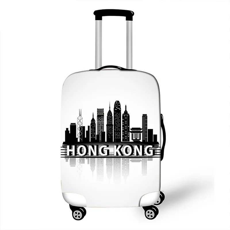 Эластичный чехол для чемодана путешествий Чехол багажа 18-32 дюйма костюма чехлы