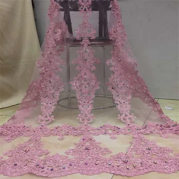 Madison Nigerian Lace Fabrics 2019 French Lace Fabric High Quality 3D Beaded Lace Union African Lace Applique Fabric For Dress 
Madison Nigerian Lace Fabrics 2019 French Lace Fabric High Quality 3D Beaded Lace Union African Lace Applique Fabric For Dress