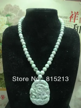 Free shipping ddh006 Light green Natural A Jadeite Beads Necklace/lavender&green dragon pendant 5.3
Free shipping ddh006 Light green Natural A Jadeite Beads Necklace/lavender&green dragon pendant 5.3