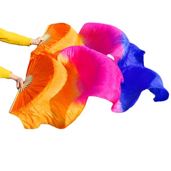 High selling Real Natural Silk Veils 1 Pair handmade women Quality Silk Belly Dancing Fans Dance Orange+rose+royal blue
High selling Real Natural Silk Veils 1 Pair handmade women Quality Silk Belly Dancing Fans Dance Orange+rose+royal blue