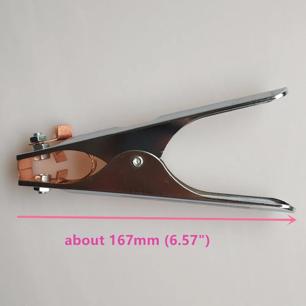 Ground Clamp Welding Clamp MIG MMA TIG Plasma Earth Cable Holder 300A Copper Belt&Teeth for Welding Machine
Ground Clamp Welding Clamp MIG MMA TIG Plasma Earth Cable Holder 300A Copper Belt&Teeth for Welding Machine