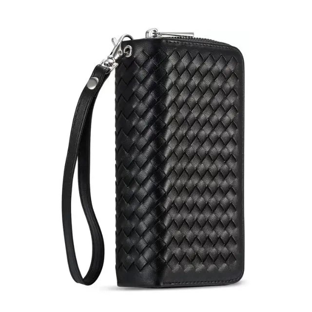 BRG Portable Zipper Wallet PU Woven Leather Case for Samsung Galaxy S9/ S9 Plus S9+ Note 9 With 2 in 1 Magnetic Cases Lady Purse
BRG Portable Zipper Wallet PU Woven Leather Case for Samsung Galaxy S9/ S9 Plus S9+ Note 9 With 2 in 1 Magnetic Cases Lady Purse