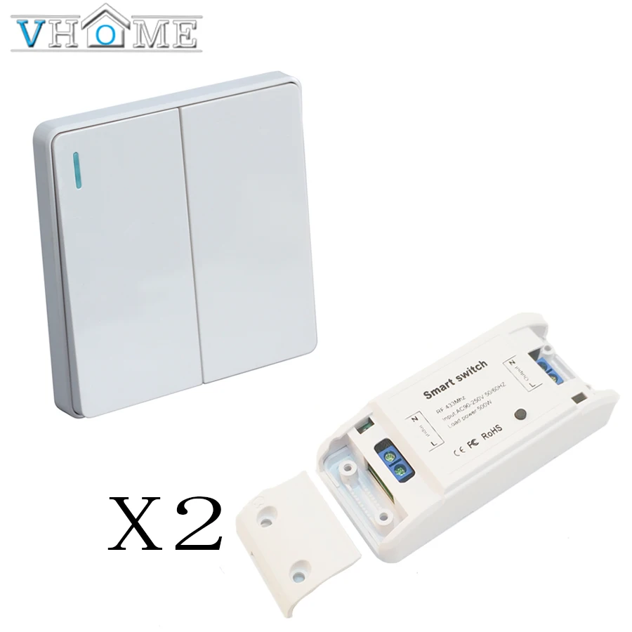 Smat home wireless button switch remote control Panel RF 433mhz For Hall Bedroom Ceiling Lights Wall Lamps Wireless Garage Door
Smat home wireless button switch remote control Panel RF 433mhz For Hall Bedroom Ceiling Lights Wall Lamps Wireless Garage Door