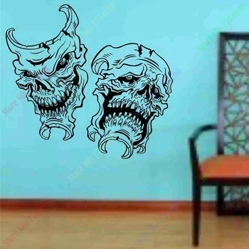 New Happy Halloween Funny Skull Mask Smile Now Cry Later Living Room Vinyl Carving Wall Decal Sticker for Holiday party
New Happy Halloween Funny Skull Mask Smile Now Cry Later Living Room Vinyl Carving Wall Decal Sticker for Holiday party