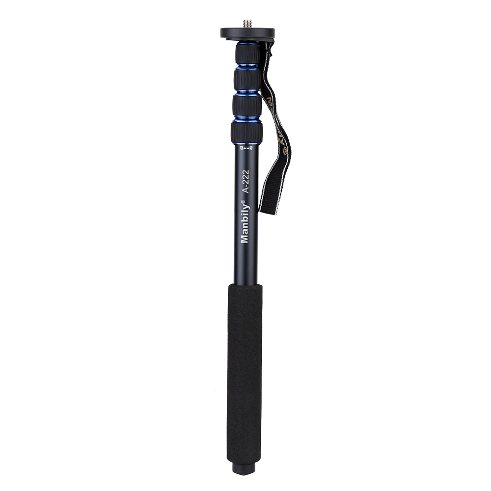 Manbily Telescopic Adjustable Portable Aluminium Alloy Photography DSLR Camera Camcorder Monopod Unipod Pole Walking Stick
Manbily Telescopic Adjustable Portable Aluminium Alloy Photography DSLR Camera Camcorder Monopod Unipod Pole Walking Stick