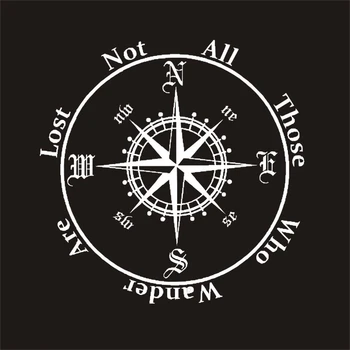 THOSE WHO WANDER ARE LOST NOT ALL Creative Car Sticker Compass Auto Body Decals For mini cooper honda civic mazda 3 opel astra h
THOSE WHO WANDER ARE LOST NOT ALL Creative Car Sticker Compass Auto Body Decals For mini cooper honda civic mazda 3 opel astra h