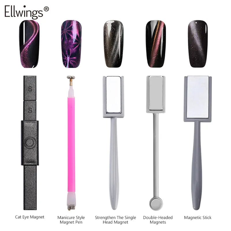 Ellwings Strong Magnetic Nail Stick Set Cat's Eye Effect Magnet for UV Painting Nail Polish Varnish Pen Tools
Ellwings Strong Magnetic Nail Stick Set Cat's Eye Effect Magnet for UV Painting Nail Polish Varnish Pen Tools