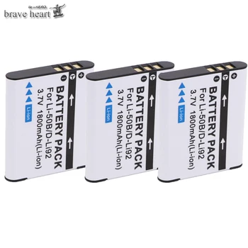 3PCS LI-50B li 50b Rechargeable Battery For Olympus u TOUGH-6000 6010 6020 8000 8010 9010 RICOH CX3 CX4 Camera
3PCS LI-50B li 50b Rechargeable Battery For Olympus u TOUGH-6000 6010 6020 8000 8010 9010 RICOH CX3 CX4 Camera