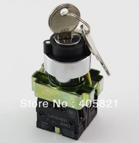 2N/O 3Position Spring Return Key Momentary Select Selector Switch XB2BG73C Mouting Hole 22mm
2N/O 3Position Spring Return Key Momentary Select Selector Switch XB2BG73C Mouting Hole 22mm