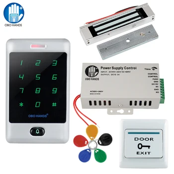 C30 Full Access Control System Kit Access Controller with Electric Lock+DC12V/3A Power Supply+Door Exit Button+5pcs RFID Key Tag
C30 Full Access Control System Kit Access Controller with Electric Lock+DC12V/3A Power Supply+Door Exit Button+5pcs RFID Key Tag