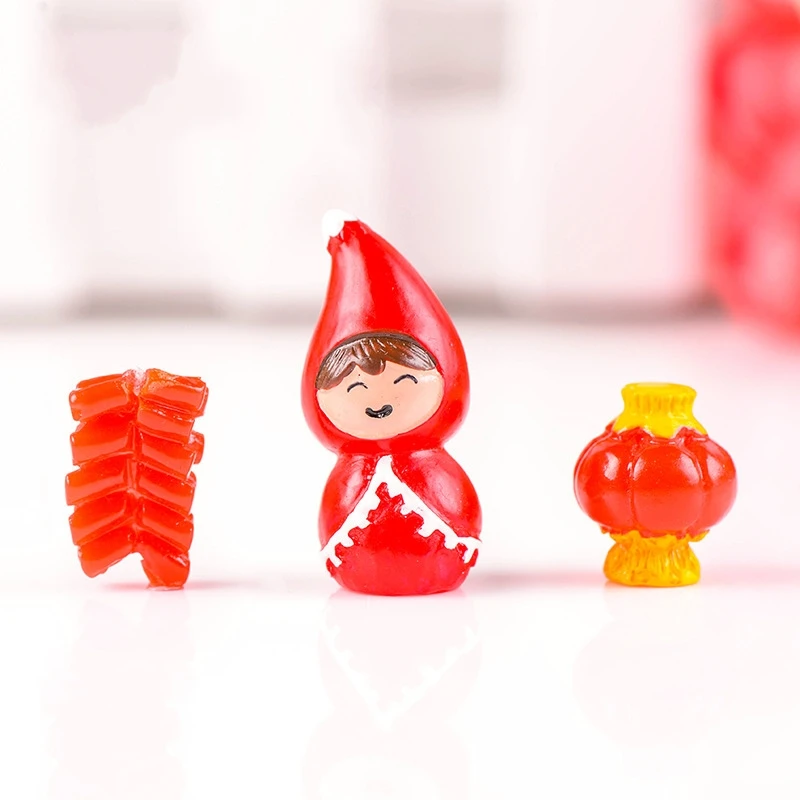 1Pcs Chinese Red Girl firecrackers lantern DIY Resin Fairy Garden Craft Decoration Miniature Micro Gnome Terrarium Gift F1033
1Pcs Chinese Red Girl firecrackers lantern DIY Resin Fairy Garden Craft Decoration Miniature Micro Gnome Terrarium Gift F1033