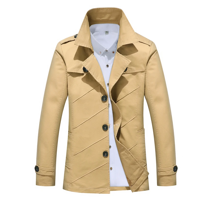 Eslite Hyun Mens Trench Coat Fashion Designer Men Coat Autumn Slim Brand Mens Jacket Cotton Windbreaker Men Trench Coat 4XL
Eslite Hyun Mens Trench Coat Fashion Designer Men Coat Autumn Slim Brand Mens Jacket Cotton Windbreaker Men Trench Coat 4XL