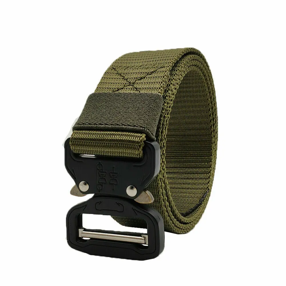 Adjustable Nylon Belt Men Army Tactical Belt Molle Military Combat Belts Knock Off Emergency Survival Waist Belts
Adjustable Nylon Belt Men Army Tactical Belt Molle Military Combat Belts Knock Off Emergency Survival Waist Belts