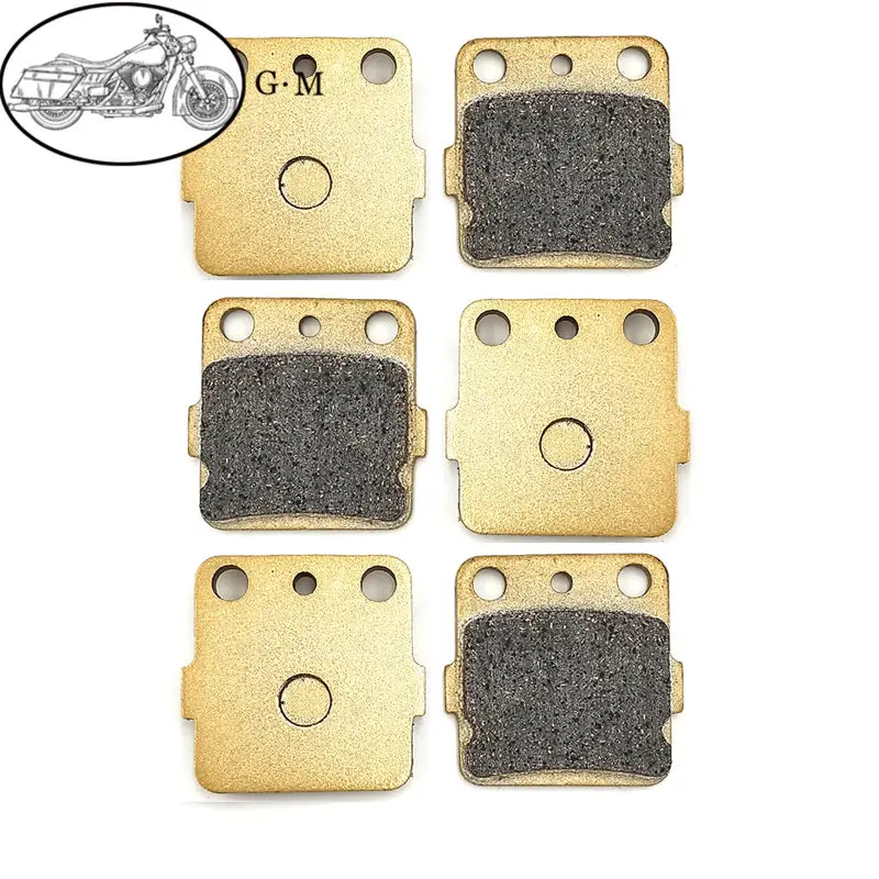 Motorcycle Front / Rear Brake Pads For YAMAHA ATV Raptor YFM660 2001-2005 YFM350 2004-2010
Motorcycle Front / Rear Brake Pads For YAMAHA ATV Raptor YFM660 2001-2005 YFM350 2004-2010