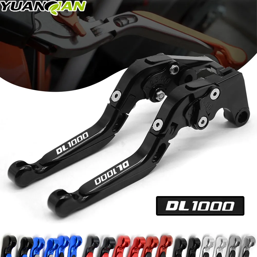 LOGO DL1000 For SUZUKI DL 1000 DL1000 V-STROM 2002-2016 Motorcycle Accessories Folding Extendable Brake Clutch Levers 12 Colors
LOGO DL1000 For SUZUKI DL 1000 DL1000 V-STROM 2002-2016 Motorcycle Accessories Folding Extendable Brake Clutch Levers 12 Colors