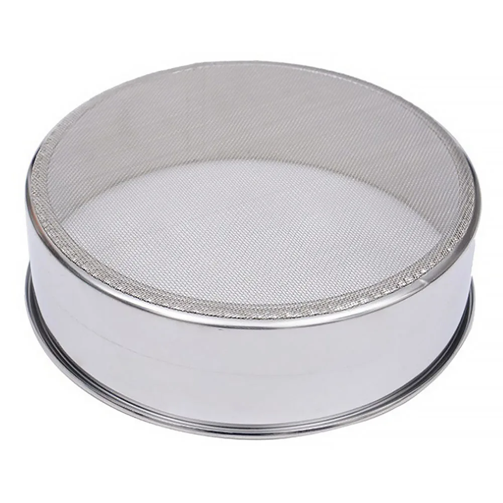Small Pastry Stainless Steel Thicken Fine Mesh Round Flour Kitchen Cake Sieve Baking Tool Powdered Sugar Sifting Strainer Filter
Small Pastry Stainless Steel Thicken Fine Mesh Round Flour Kitchen Cake Sieve Baking Tool Powdered Sugar Sifting Strainer Filter
