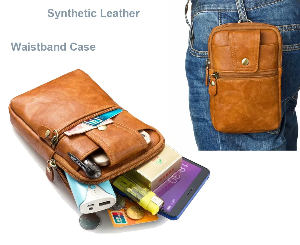 Waistband Hook Loop Belt Clip Leather Phone Case Dual Pouch For Moto Z3 Play/E5 Plus/E5/E5 Play/G6/G6 Play/G6 Plus/X4/Z2 Force
Waistband Hook Loop Belt Clip Leather Phone Case Dual Pouch For Moto Z3 Play/E5 Plus/E5/E5 Play/G6/G6 Play/G6 Plus/X4/Z2 Force