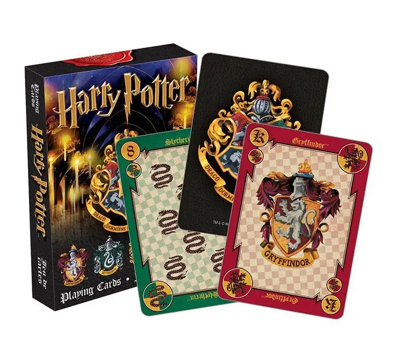 1 Set Harri Potter Game Playing Cards Hogwarts House Game of Thrones Star Treck Mass Effect Poker Waterproof Game Cards Kids Toy
1 Set Harri Potter Game Playing Cards Hogwarts House Game of Thrones Star Treck Mass Effect Poker Waterproof Game Cards Kids Toy