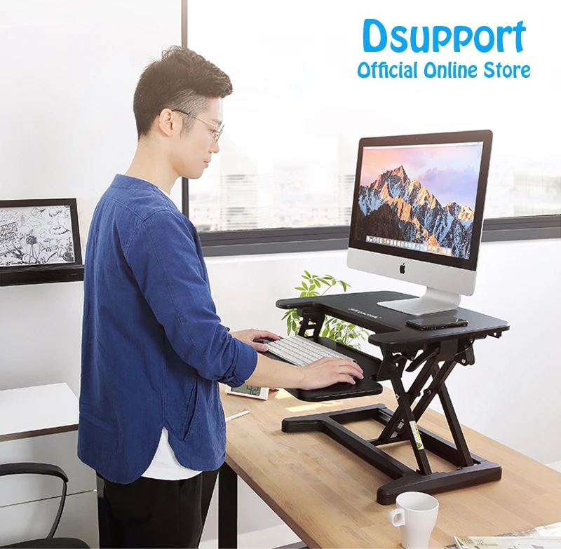 M7S EasyUp Height Adjustable Sit Stand Desk Riser Foldable Laptop Desk Notebook/Monitor Holder Stand With Keyboard Tray
M7S EasyUp Height Adjustable Sit Stand Desk Riser Foldable Laptop Desk Notebook/Monitor Holder Stand With Keyboard Tray