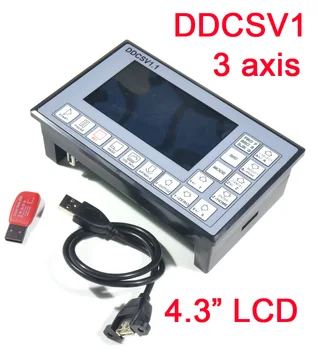 500KHz 3 axis motion controller stepper motor servo motor CNC driver Engraving digital LCD 4.3" TFT display
500KHz 3 axis motion controller stepper motor servo motor CNC driver Engraving digital LCD 4.3" TFT display